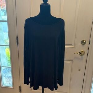 Calvin Klein Black Long Sleeve Tunic